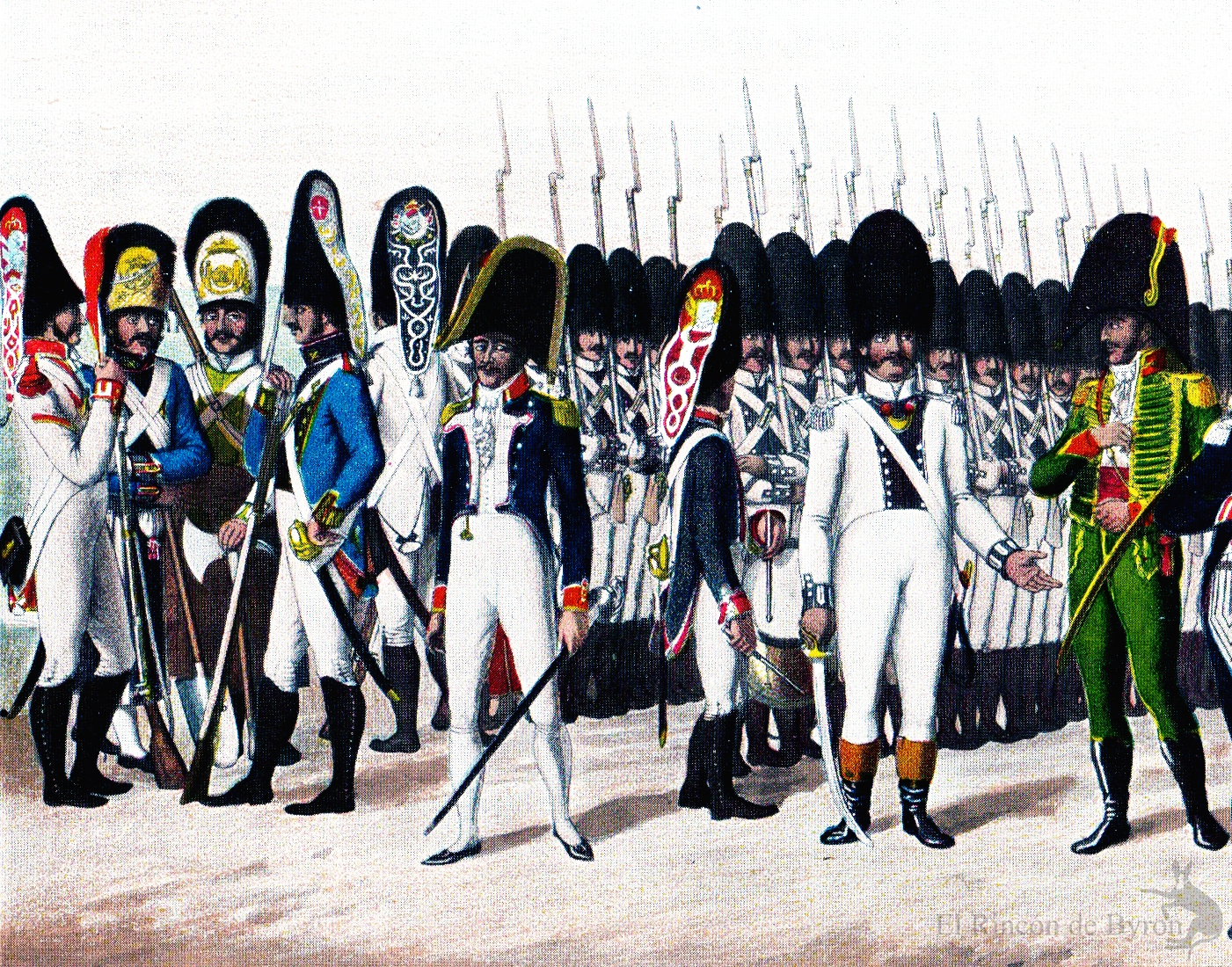 El ejército español en Hamburgo en 1807-1808, por Th. Holtzmann